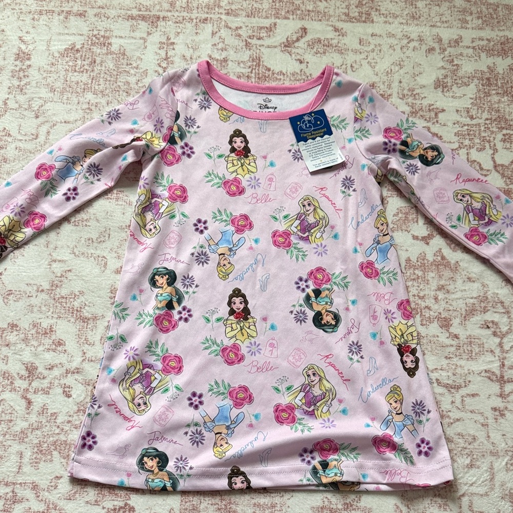 Disney Princess Pink Long-Sleeve nightgown dress 2T
